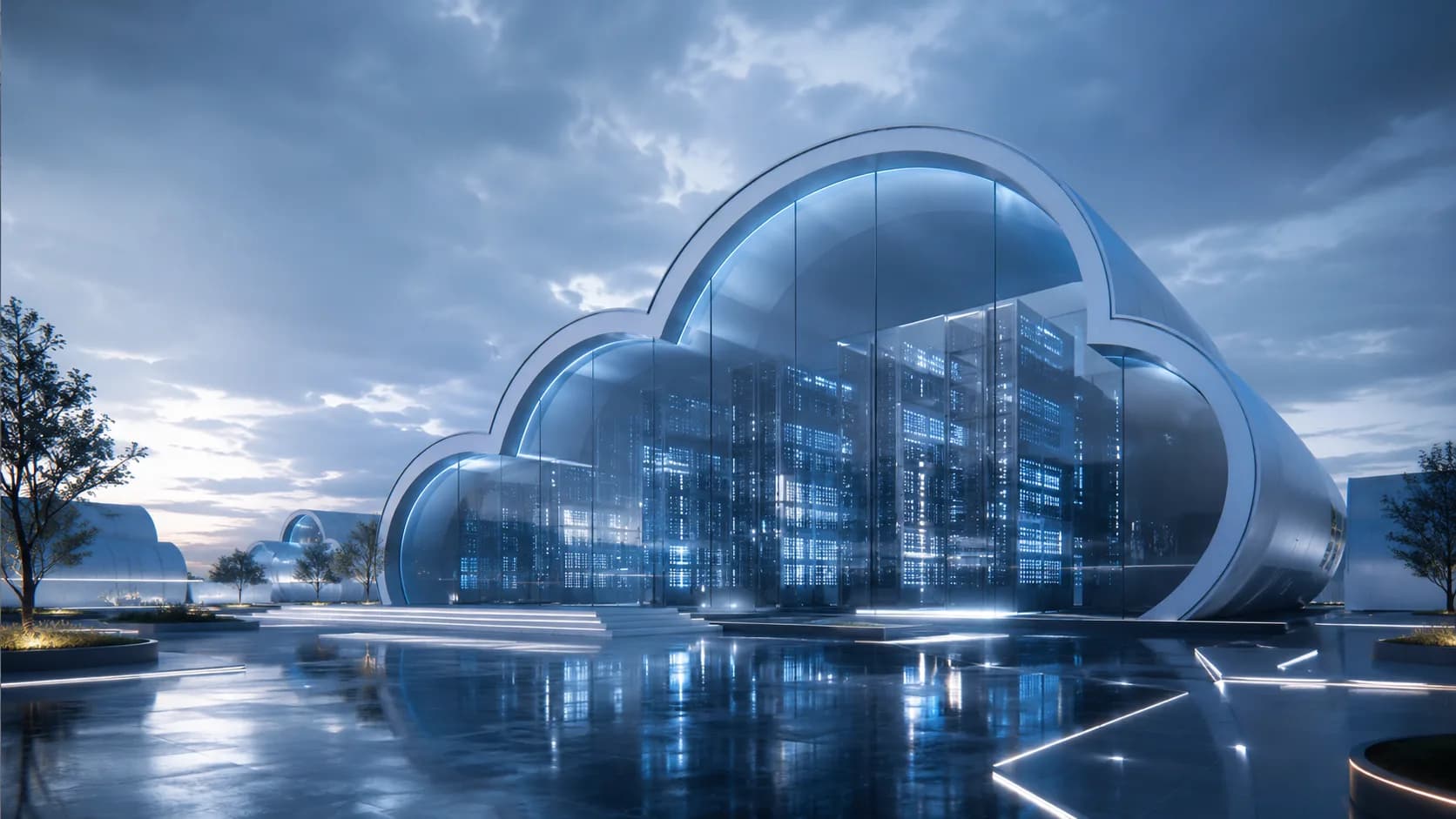 Modern cloud infrastructure and data center